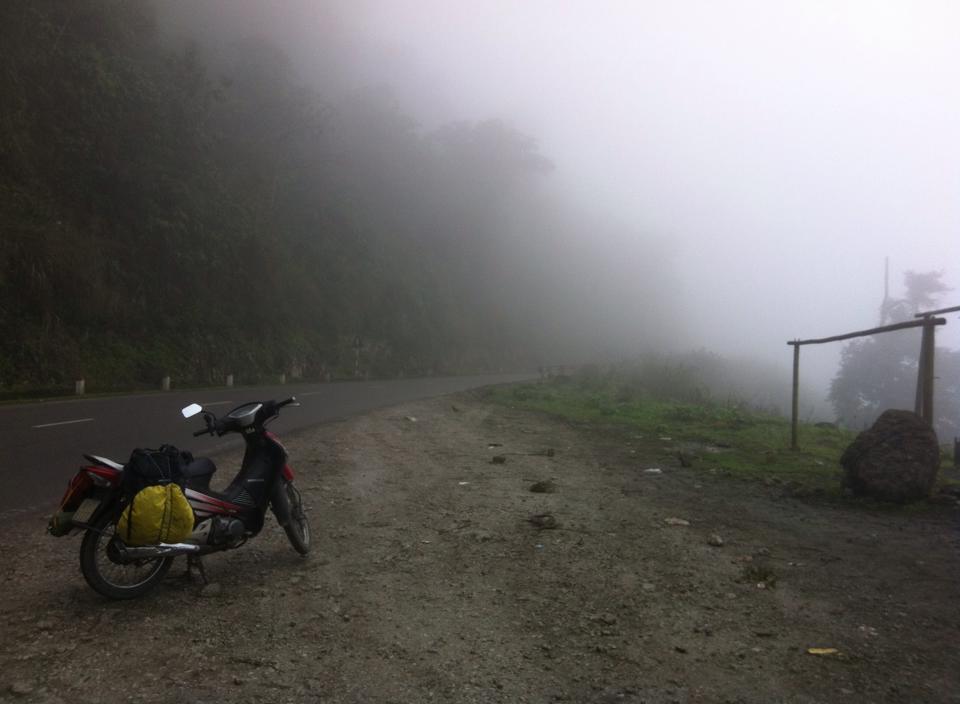 Circulando con niebla