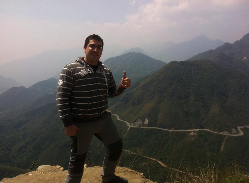 En la montaña cerca de SaPa